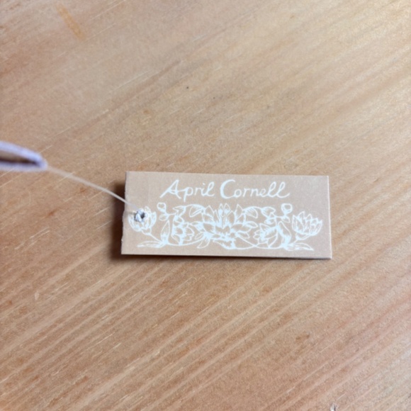 April Cornell Vintage Embroidered Initial Hankie "S" - Picture 6 of 9